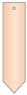 Nude Style L Tag (1 1/4 x 5) 10/Pk