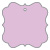 Purple Lace Style N Tag (2 1/2 x 2 1/2) 10/Pk