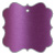 Purple Silk Style N Tag (2 1/2 x 2 1/2) 10/Pk