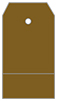 Eames Umber (Textured) Pocket Tag (3 x 5 1/2) 10/Pk