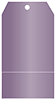 Metallic Purple Pocket Tag (3 x 5 1/2) 10/Pk