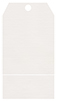 Linen Natural White Pocket Tag (3 x 5 1/2) 10/Pk