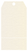 Linen Natural White Pearl Pocket Tag (3 x 5 1/2) 10/Pk