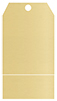 Linen Gold Pearl Pocket Tag (3 x 5 1/2) 10/Pk
