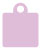 Purple Lace Style Q Tag (2 x 2 1/2) 10/Pk