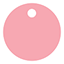 Coral Style R Tag (1 3/4 x 1 3/4) 10/Pk