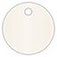 Pearlized Latte Style R Tag 1 3/4 x 1 3/4