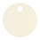 Linen Natural White Pearl Style R Tag (1 3/4 x 1 3/4) 10/Pk