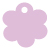 Purple Lace Style S Tag (2 1/2 x 2 1/2) 10/Pk