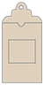 Eames N. White (Textured) Window Tag (2 5/8 x 5) 10/Pk
