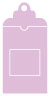 Purple Lace Window Tag (2 5/8 x 5) 10/Pk