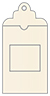 Pearlized Latte Window Tag (2 5/8 x 5) 10/Pk