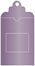 Metallic Purple Window Tag (2 5/8 x 5) 10/Pk