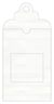 White Pearl Window Tag (2 5/8 x 5) 10/Pk