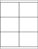 Printing Template for Clear Shipping Labels