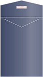 Blue Satin Thick-E-Lope Style A2 (4 3/8 x 5 5/8) - 10/Pk