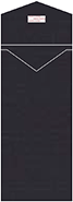 Linen Black Thick-E-Lope Style A4 (4 1/4 x 9 1/2) - 10/Pk