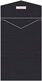 Linen Black Thick-E-Lope Style A6 (6 x 9) - 10/Pk