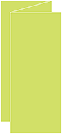 Citrus Green Trifold Card 3 5/8 x 8 1/2