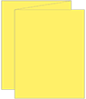 Factory Yellow Trifold Card 4 1/4 x 5 1/2