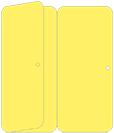 Factory Yellow Panel Invitation 3 3/4 x 8 1/2 folded