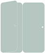 Dusk Blue Panel Invitation 3 3/4 x 8 1/2 (folded) - 10/Pk