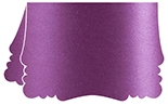 Purple Silk Victorian Landscape Card 3 1/2 x 5