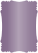 Purple Victorian Card 3 1/2 x 5 - 25/Pk