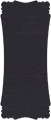 Linen Black Victorian Card 4 x 9 1/4 - 25/Pk