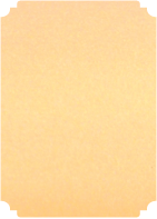 Stardream Amber  - Deckle Edge Card -  2 x 3 1/2  - 25/pk
