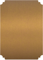 Stardream Antique Gold  - Deckle Edge Card -  2 x 3 1/2  - 25/pk