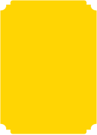 Linen Sunshine - Deckle Edge Card -  2 x 3 1/2 - 25/pk