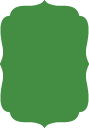 Leaf Green  - Retro Card -  3 1/2 x 5  - 25/pk