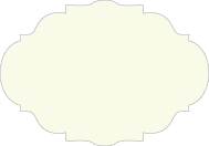 Natural White Linen  - Venetian Card -  3 1/2 x 5  - 25/pk