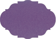 Metallic Violet  - Venetian Card -  3 1/2 x 5 - 25/pk