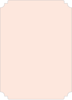 Pink  - Deckle Edge Card -  3 1/2 x 5  - 25/pk