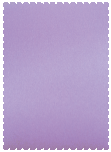 Metallic Lilac  - Scallop Card -  4 1/4 x 5 1/2  - 25/pk