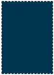 Midnight Blue  - Scallop Card -  4 1/4 x 5 1/2  - 25/pk