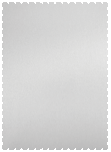 Stardream Silver  - Scallop Card -  4 1/4 x 5 1/2  - 25/pk