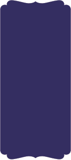 Marine Blue  - Double Bracket Card -  4 x 9 1/4  - 80lb. - 25/pk