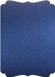 Stardream Iris Blue  - Double Bracket Card -  5 x 7  - 25/pk