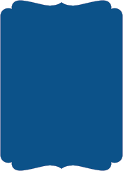 Midnight Blue  - Double Bracket Card -  5 x 7  - 25/pk