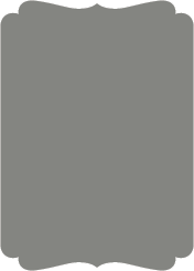 Dark grey - Double Bracket Card -  5 x 7  - 25/pk