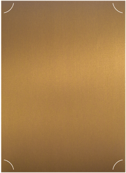 Stardream Antique Gold  - Slit Card -  5 1/4 x 7 1/4  - 25/pk