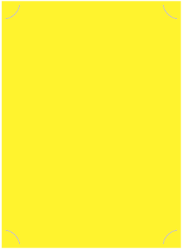 Bright Yellow  - Slit Card -  5 1/4 x 7 1/4  - 25/pk