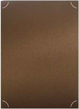 Stardream Bronze  - Slit Card -  5 1/4 x 7 1/4  - 25/pk