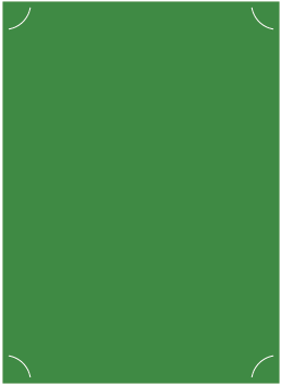Holiday Green  - Slit Card -  5 1/4 x 7 1/4  - 25/pk