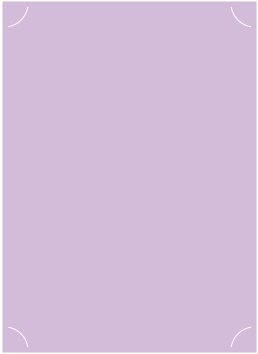Lavender   - Slit Card -  5 1/4 x 7 1/4  - 25/pk