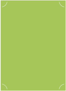 Leaf Green  - Slit Card -  5 1/4 x 7 1/4  - 25/pk
