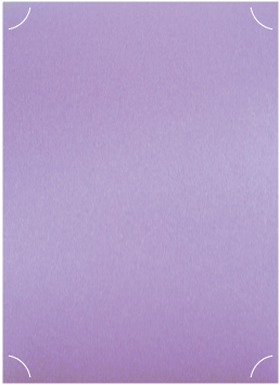 Metallic Lilac  - Slit Card -  5 1/4 x 7 1/4  - 25/pk